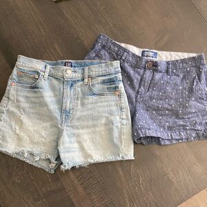 Lot of 2 Gap and Old Navy Shorts size 4